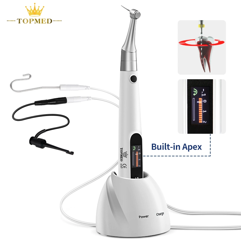 Wireless Dental Endodontic Root Canal Treatment 2 in 1 Endo Motor with Built in Apex Locator