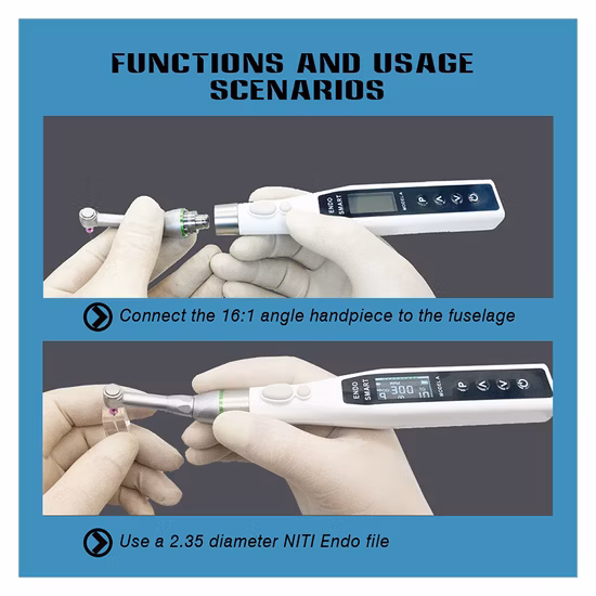 Colore Motore endo dentale wireless a LED economico opzionale