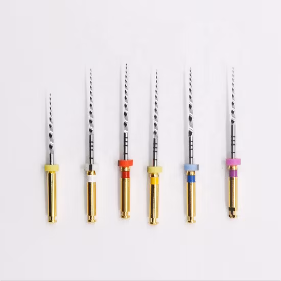 Lime dentali con attivazione termica del canale radicolare dentale Lime Niti che confezionano lime endo rotanti